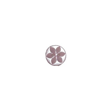 Star button - 18 pink