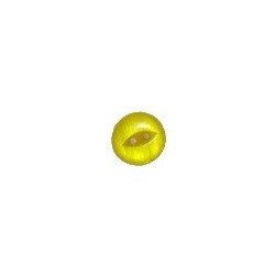 Fish eye button - 62 yellow