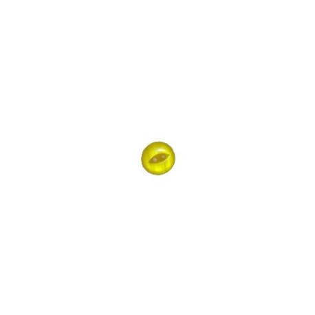 Fish eye button - 62 yellow