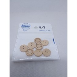 15mm with love buttons