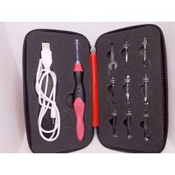 Tin228g - Rechargeable crochet light set