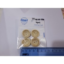 25mm with love buttons