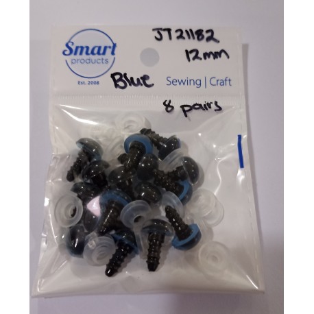 Safety eyes blue - 12mm