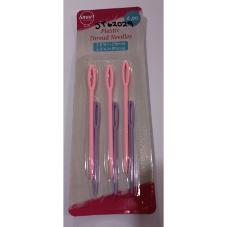6pcs plastic thread needles