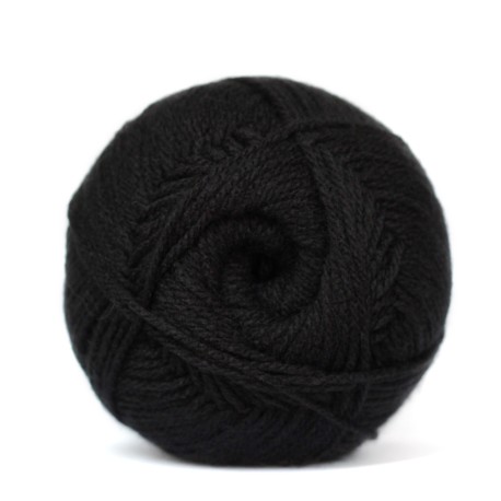 Charity 4ply - 017 black