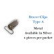 Bracer Clips/ Dummy clips - 4 pack