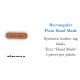 PU leather tag - hand made - 5 piece