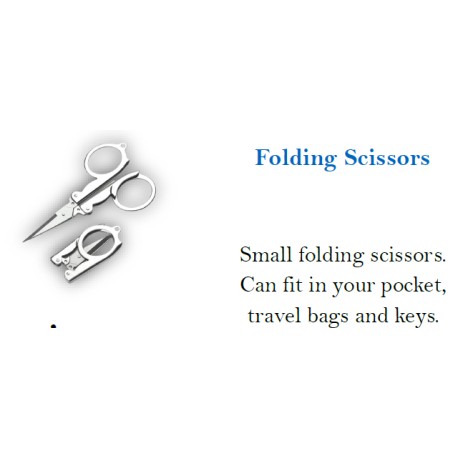 Tin205J - folding scissors