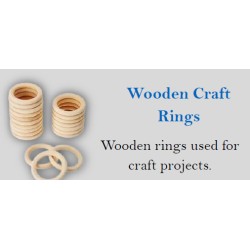 tin217c - 85mm wooden ring