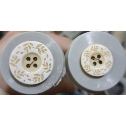 S wheat pattern - white
