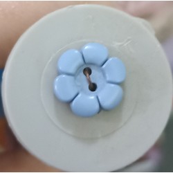 S 6 pettal flower - blue