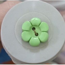 S 6 pettal flower - green