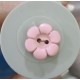 S 6 pettal flower - pink
