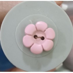 S 6 pettal flower - pink