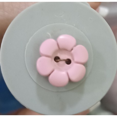 S 6 pettal flower - pink