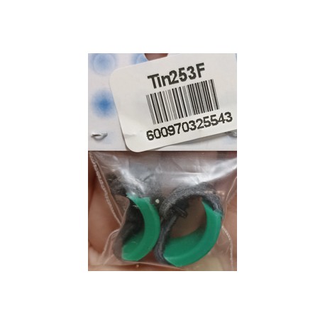 Tin253F - leather finger guard X2